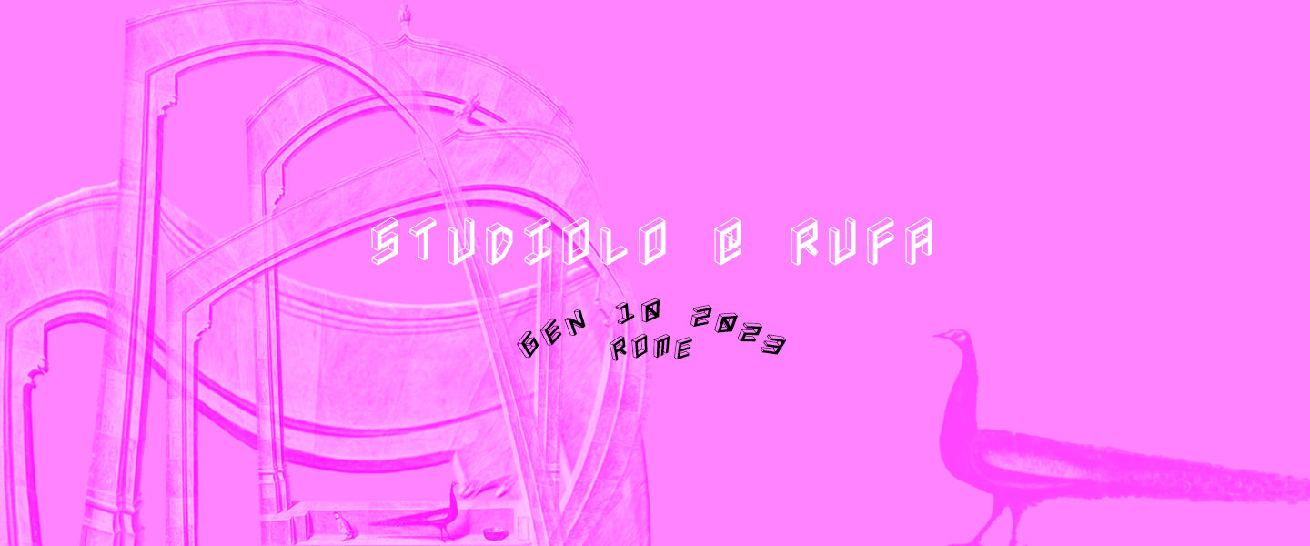 Banner Orizzontale Studiolo a RUFA