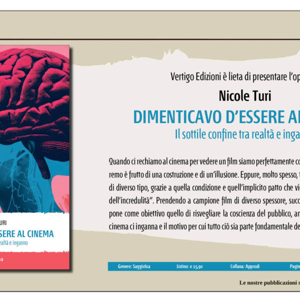 Saggio Nicole Turi - Dimenticavo d'essere al cinema