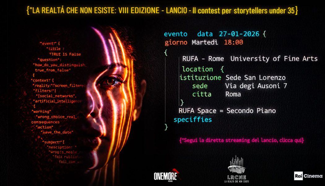 Locandina la realtà che non esiste.