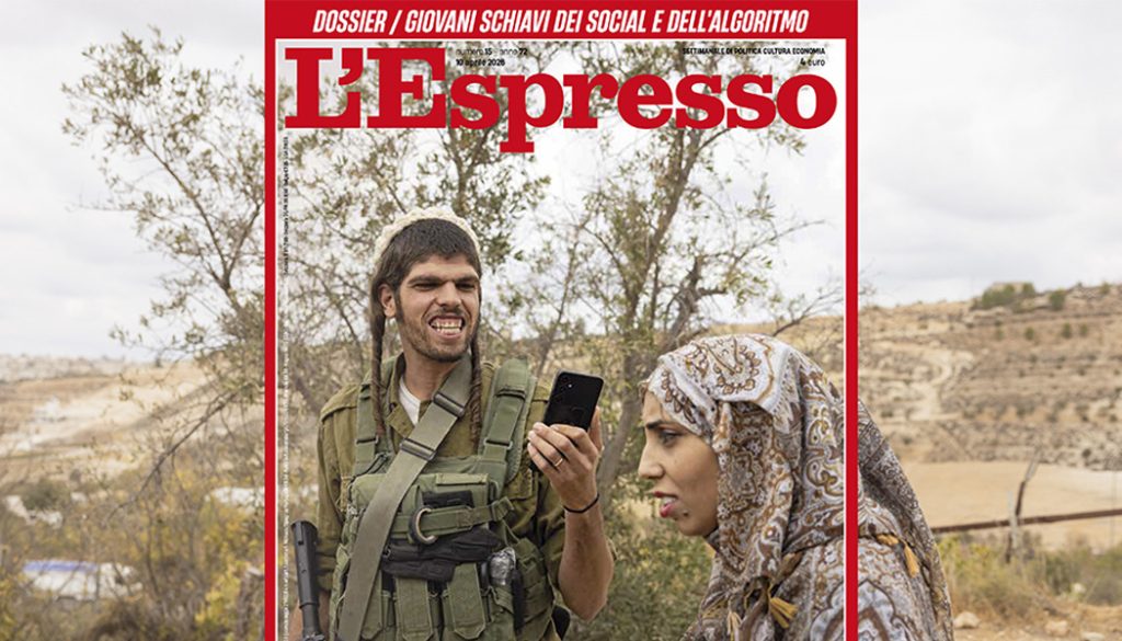 Locandina l'espresso.