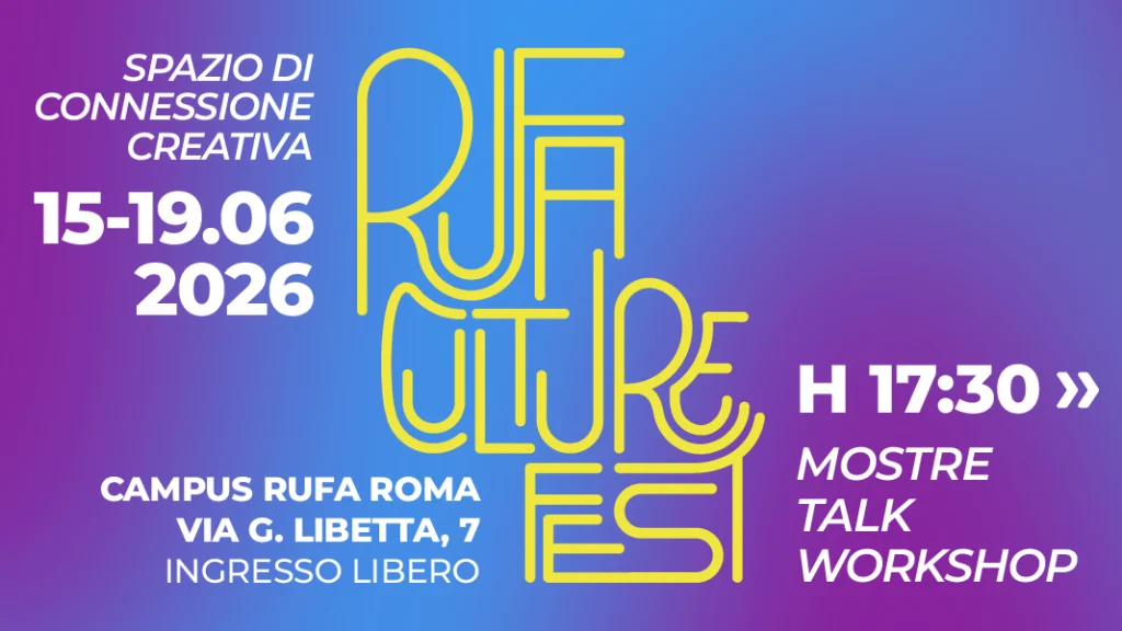 Locandina Rufa Culture Fest.