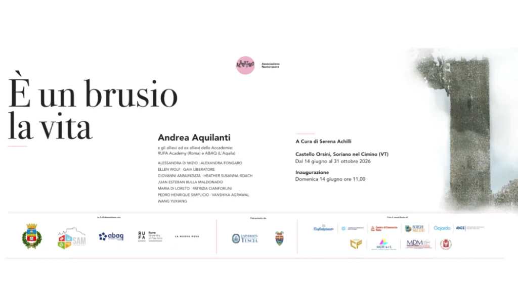 Locandina è un brusio di vita.
